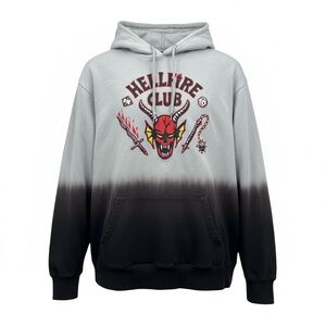 Netflix Stranger Things Hellfire Club Pullover Graphic Hoodie